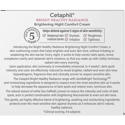 Cetaphil Bright Healthy Radiance Brightening Night Comfort Cream 50g