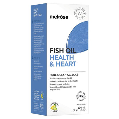 Melrose Omega Fish Oil Health & Heart 500ml