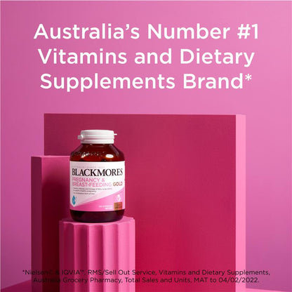 Blackmores 孕期及哺乳期黄金维生素 60 粒胶囊
