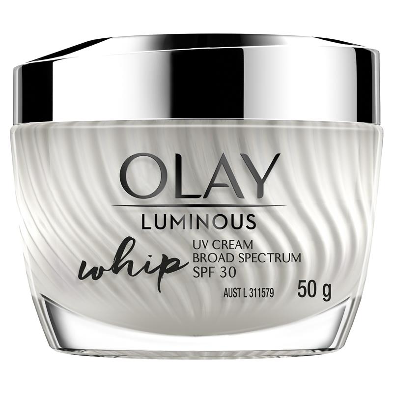 Olay Luminous Whip UV SPF Face Cream Moisturiser 50g