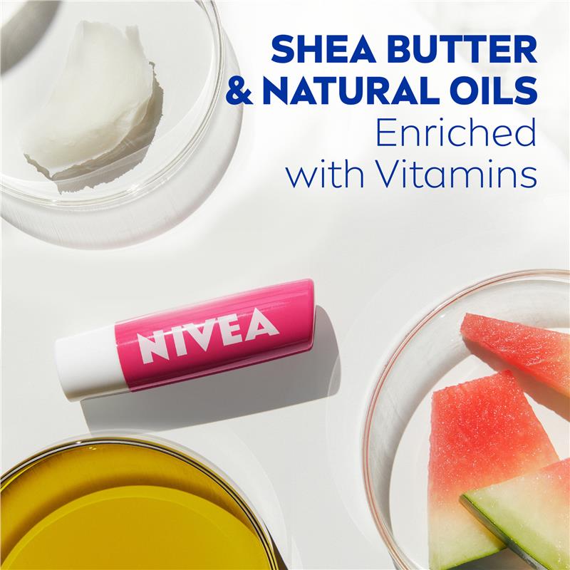 Son dưỡng môi NIVEA Lip Care Watermelon Shine Balm 4.8g 
