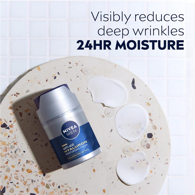 Kem dưỡng ẩm NIVEA For Men Active Age SPF 15 50ml 