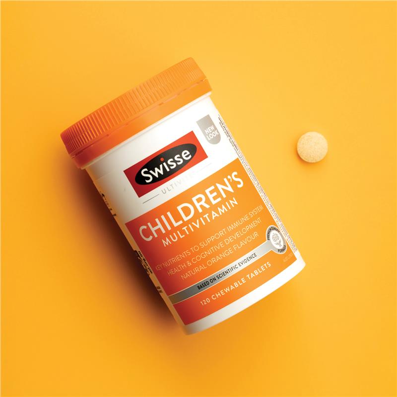 Swisse Children's Ultivite Multivitamin 120 Chewable Tablets
