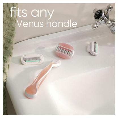 Bộ 4 lưỡi dao cạo râu Gillette Venus Comfort Glide White Tea 