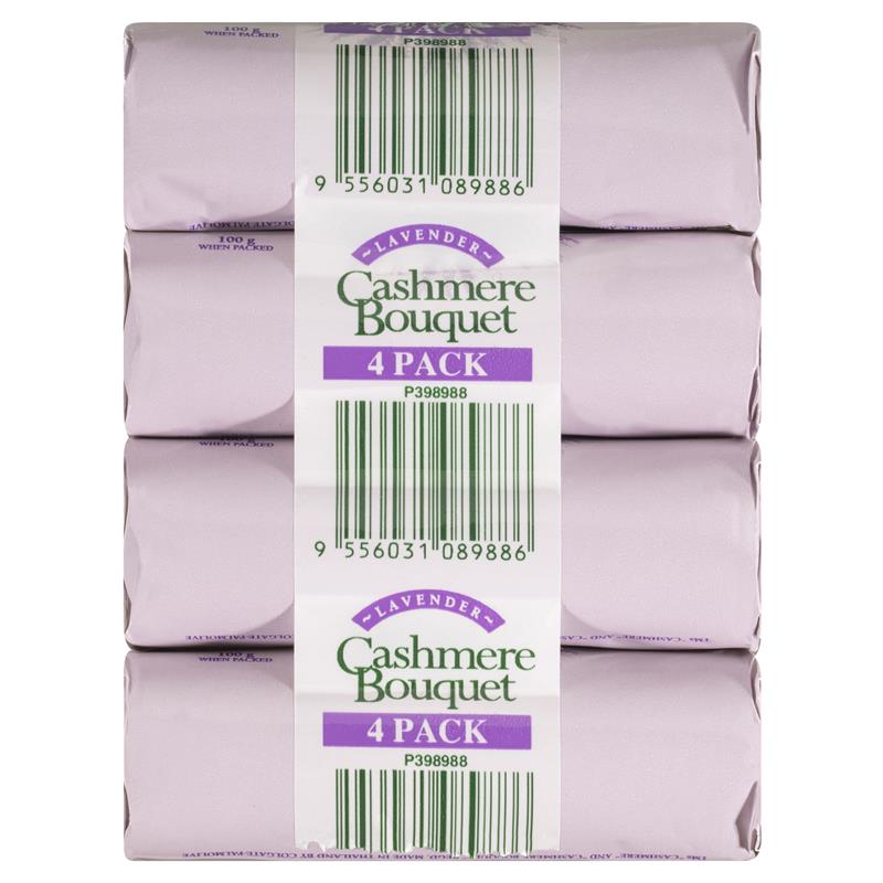 Xà phòng Cashmere Bouquet hương hoa oải hương 4 x 100g 