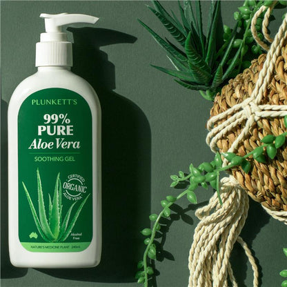 Plunketts 99% Pure Aloe Vera Soothing Gel 240ml
