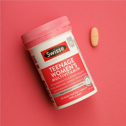 Swisse Teenage Ultivite 女性复合维生素 60 片