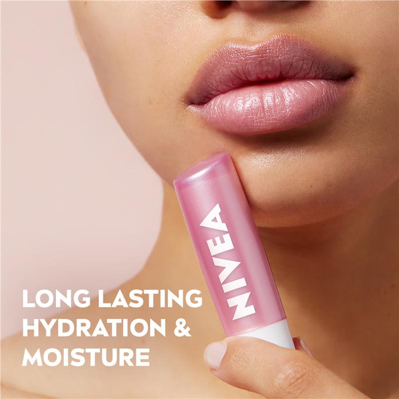 NIVEA Pearly Shine Moisturising Lip Balm 4.8g