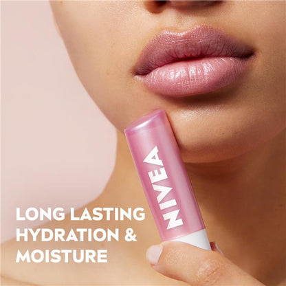 NIVEA Pearly Shine Moisturising Lip Balm 4.8g