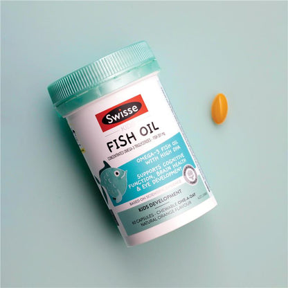 Swisse 儿童鱼油 60 粒胶囊