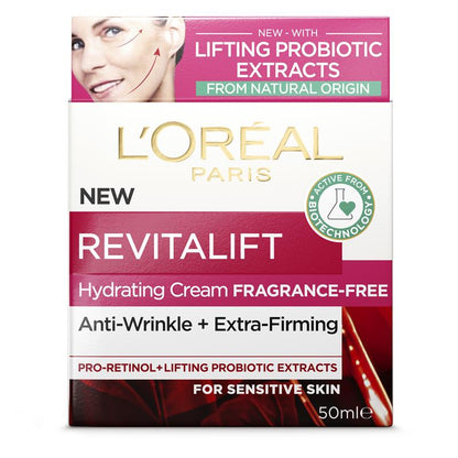 巴黎欧莱雅 Revitalift 经典无香型日霜 50ml 
