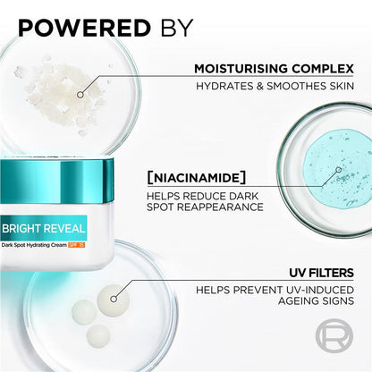 巴黎欧莱雅 Revitalift Bright Reveal 保湿霜 SPF 50ml 