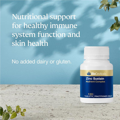 BioCeuticals 锌补充剂 120 片