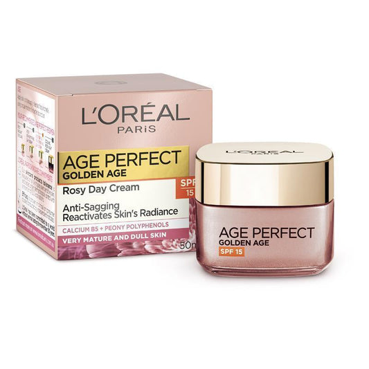 Kem dưỡng da ban ngày L'oreal Paris Age Perfect Golden Age Rosy Re-Densifying SPF 15 50ml 