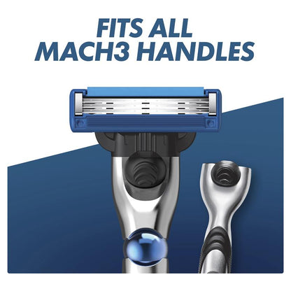 Dao cạo râu Gillette Mach 3 Turbo 3D 2 Up 