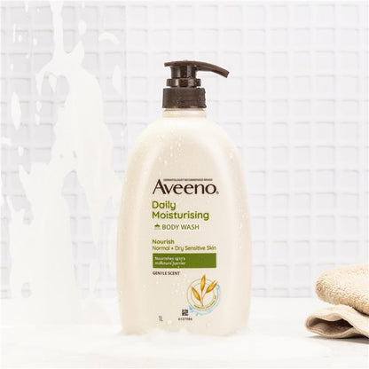 Aveeno 每日保湿淡香沐浴露 1L 