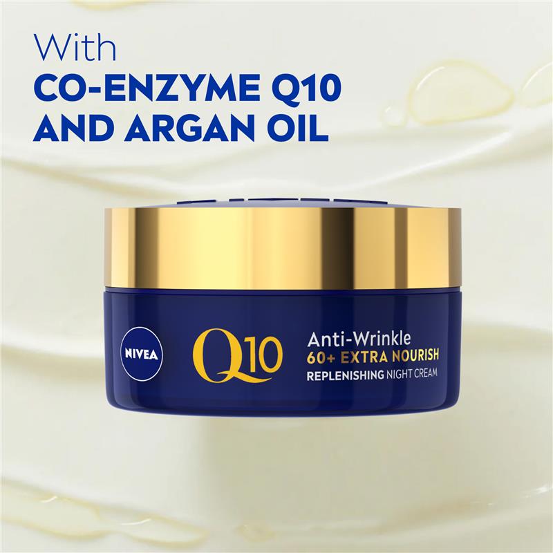NIVEA Q10 Anti-Wrinkle Mature Night Cream 50ml