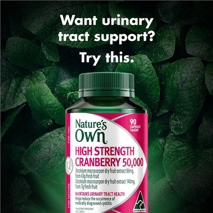 Nature's Own High Strength Cranberry 50.000mg 90 viên nang 