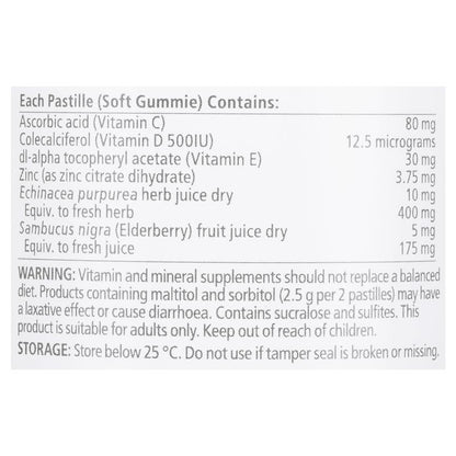 Nature's Way Adult Vita Gummies High Strength Triple Immune 50 Pastilles