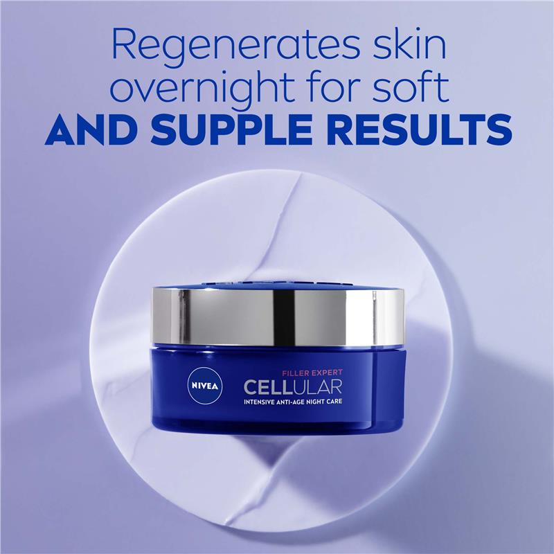 NIVEA Cellular Filler Expert Intensive Anti-Age Night Cream 50Ml