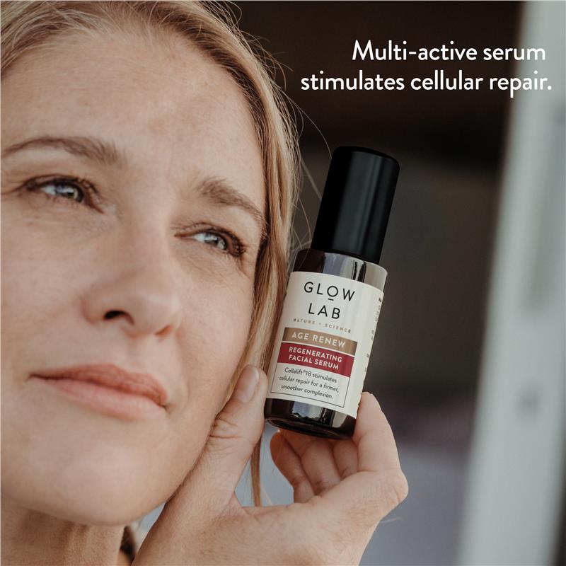 Glow Lab Age Renew 再生面部精华液 30ml 