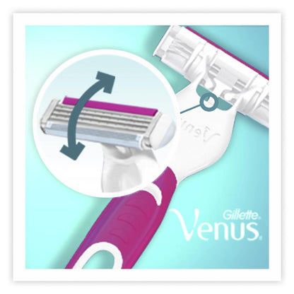 Gillette Simply Venus3 dùng một lần 8 gói 