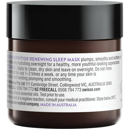 Swisse Polypeptide Renewing Sleep Mask 50g