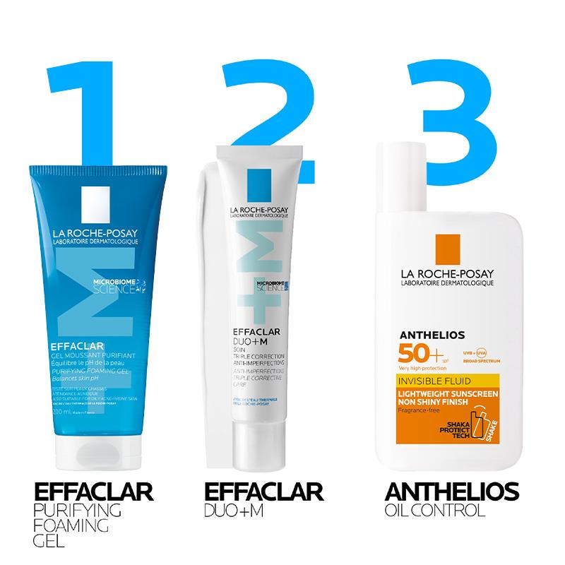Gel tạo bọt La Roche Posay Effaclar +M 200ml 