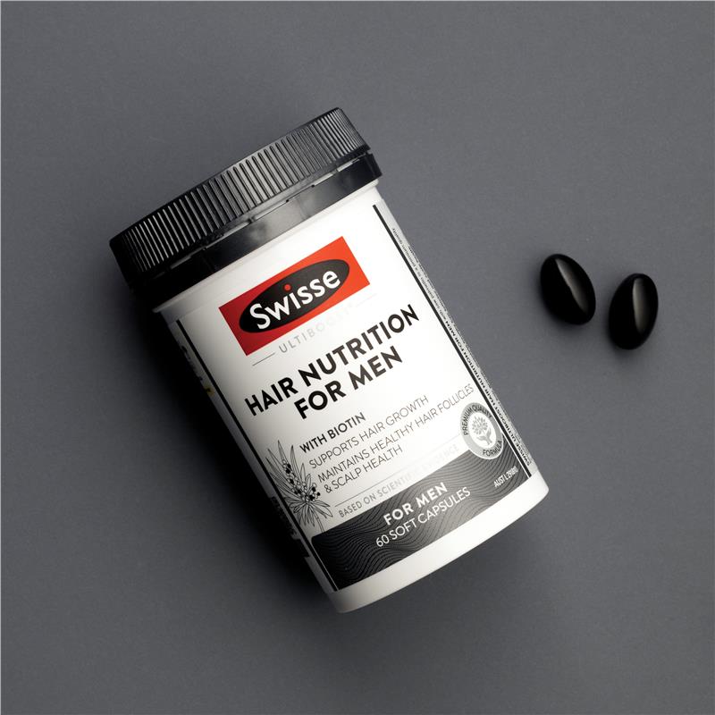 Swisse Hair Nutrition For Men 60 Capsules