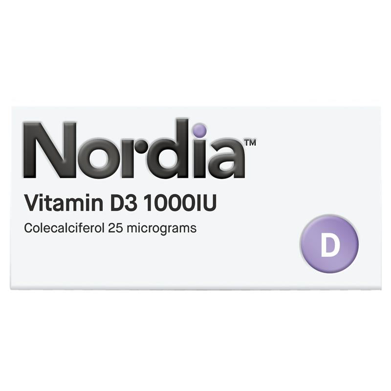 Bột Nordia Vitamin D3 1000IU 28 Gói 