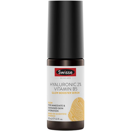 Swisse Beauty Hyaluronic 2% Vitamin B5 Glow Booster Serum 30ml