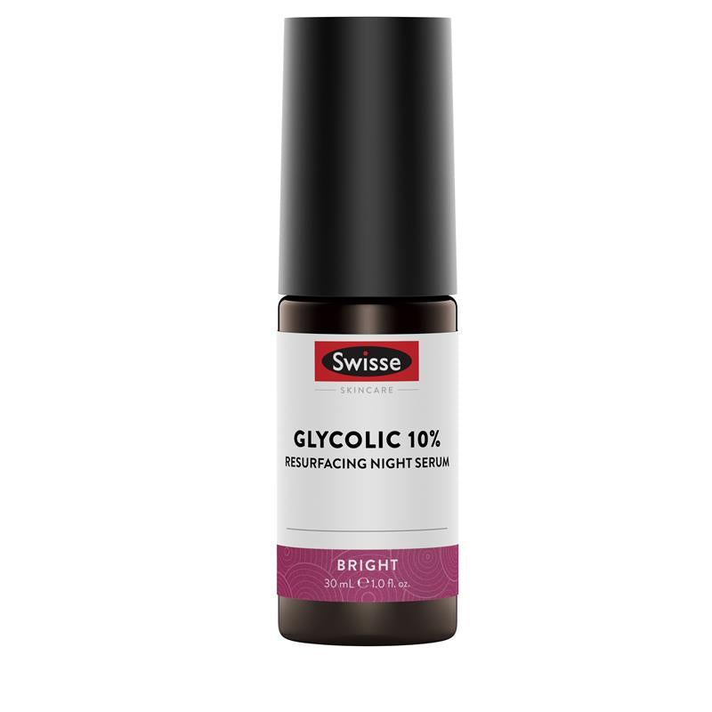 Swisse Skincare 乙醇酸 10% 焕肤晚间精华液 30ml 