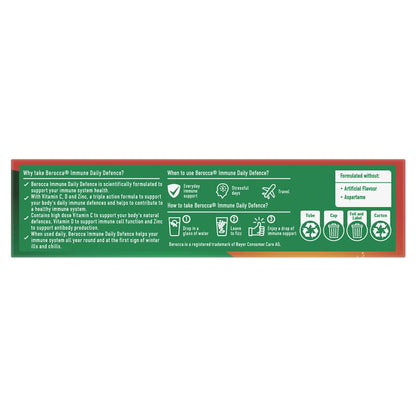 Berocca 免疫每日防御橙味 30 片泡腾片