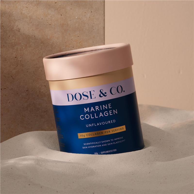 Dose &amp; Co Marine Collagen Không Hương Vị 200g 