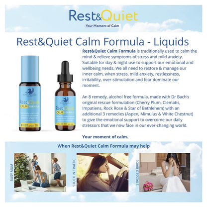 Martin & Pleasance Rest & Quiet Calm Formula Dropper 15ml