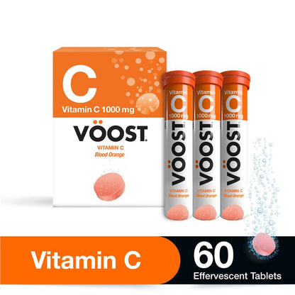 Voost Vitamin C Effervescent 60 Pack Exclusive Size