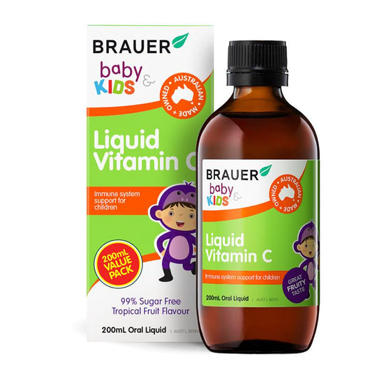 Brauer 儿童液体维生素C 200ml 独家装