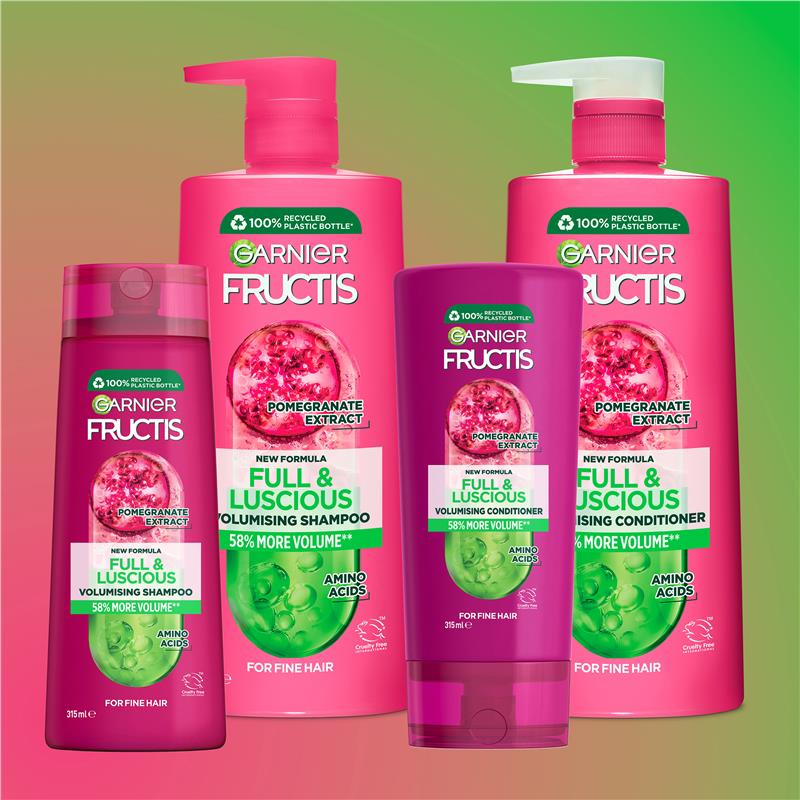 Dầu gội Garnier Fructis Full and Luscious 315ml 