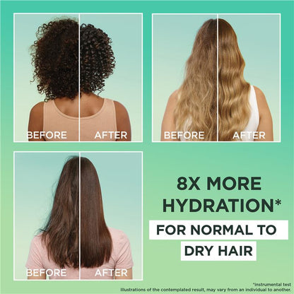 Dầu xả Garnier Fructis Hair Food Hydrating Aloe Vera dành cho tóc thường 350ml 