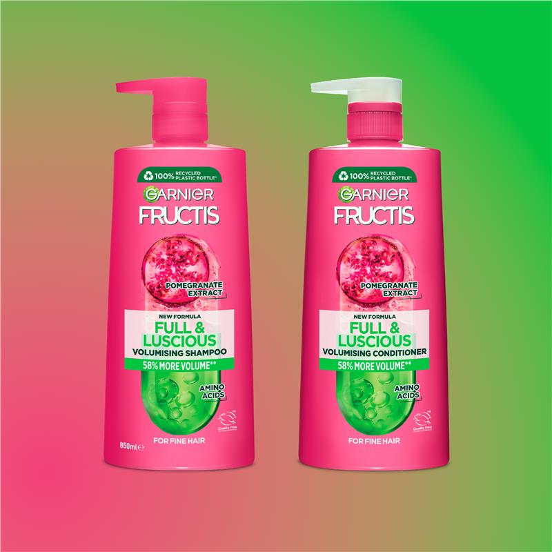 Garnier Fructis Full and Luscious Shampoo 850ml
