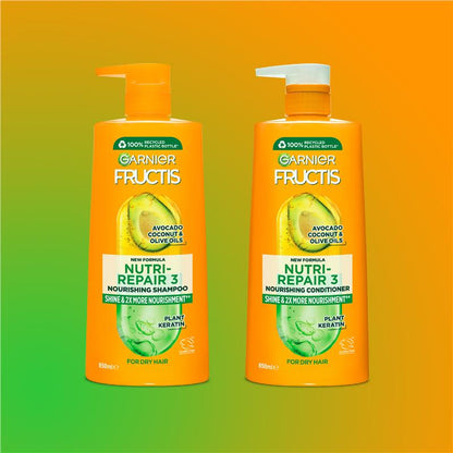 卡尼尔 Fructis Nutri-Repair 3 洗发水 850ml 