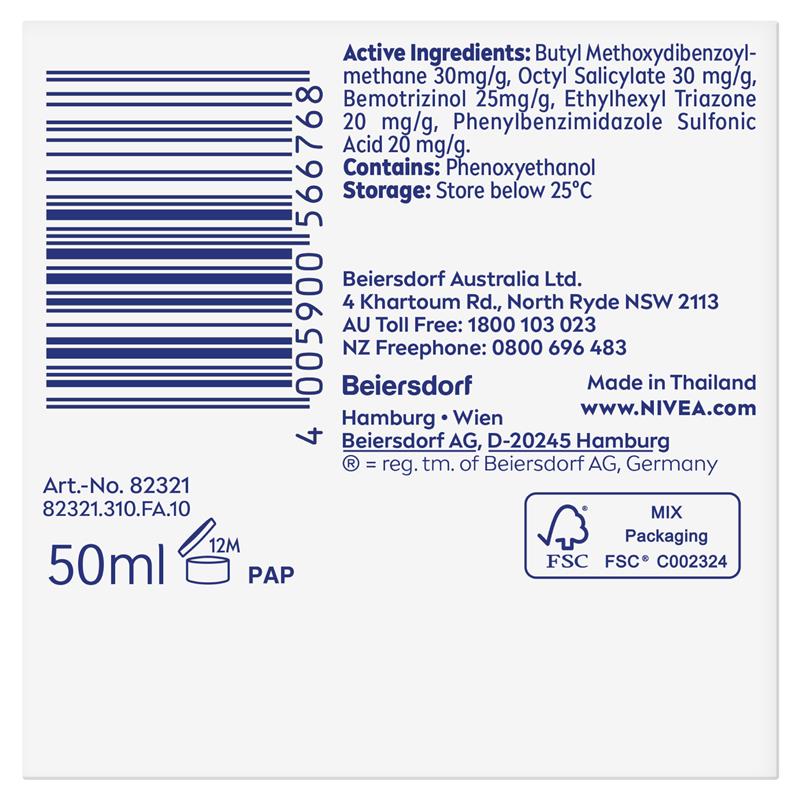 NIVEA Q10 Anti-Wrinkle Firming Day Cream SPF30 50ml