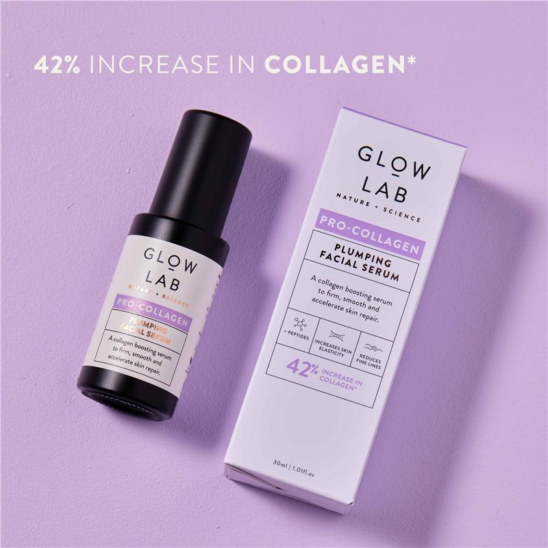 Glow Lab Pro 胶原蛋白丰盈面部精华液 30ml 