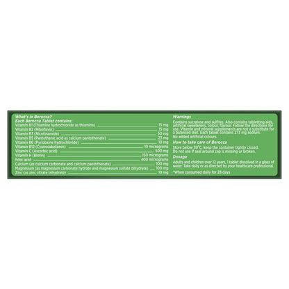 Viên sủi Berocca Energy Mango And Orange 45 viên 