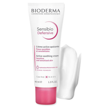 Kem dưỡng ẩm Bioderma Sensibio Soothing Defensive Light dành cho da nhạy cảm 40ml 