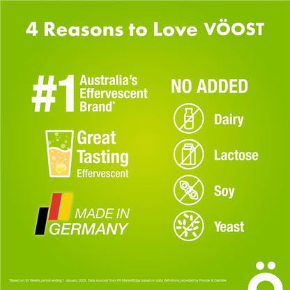 Voost Sport Lemon & Lime Effervescent 10 Tablets