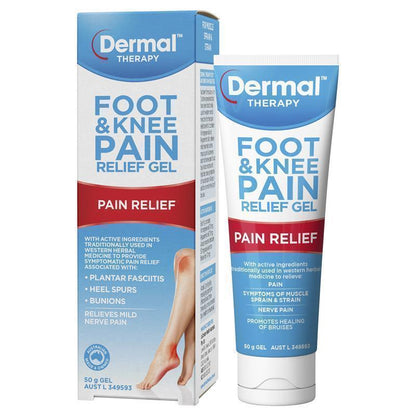 Dermal Therapy 足部和膝盖疼痛缓解凝胶 50g 