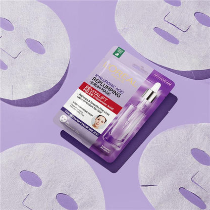 L'Oreal Paris Revitalift Filler Hyaluronic Acid Plumping Anti Wrinkle Sheet Mask