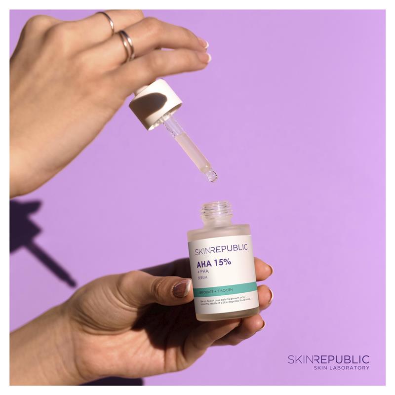 Skin Republic AHA 15% Serum 30ml