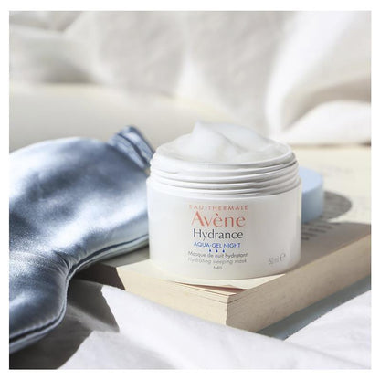 Mặt nạ ngủ cấp nước Avene Hydrance Hydrating Sleeping Mask 50ml - Kem dưỡng ẩm ban đêm cho da mất nước 
